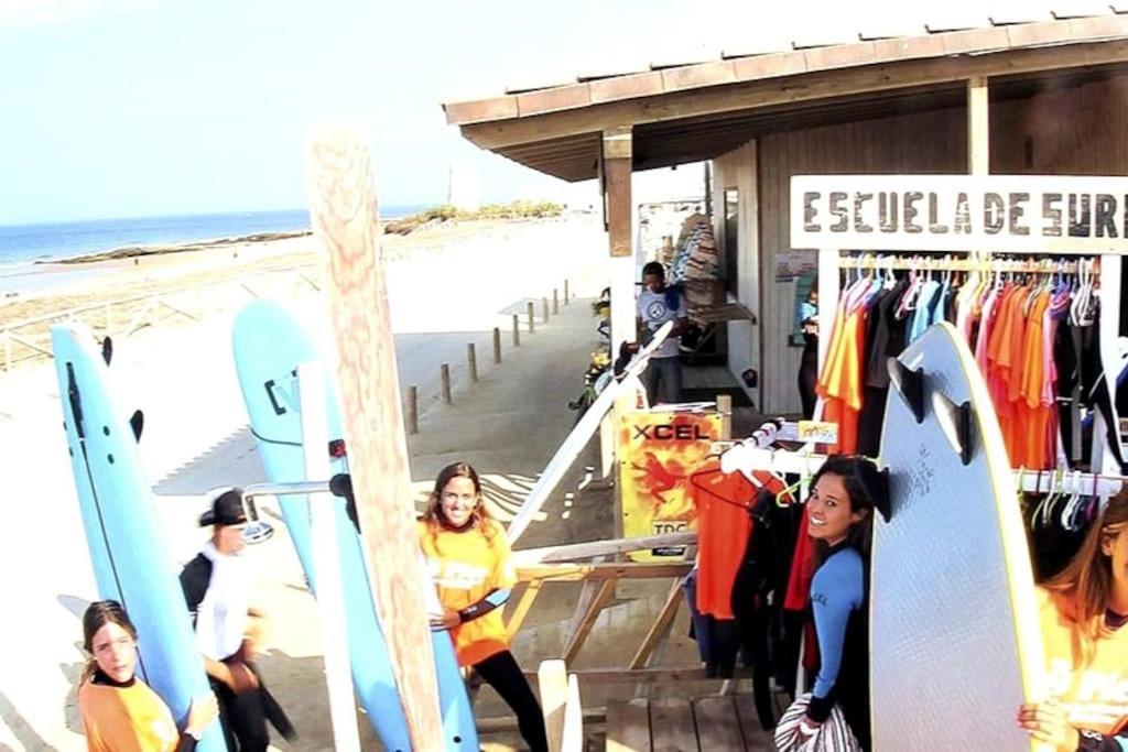 Ferienwohnung Espectacular Casa Muy Luminosa Con Azotea Conil De La Frontera Exterior foto